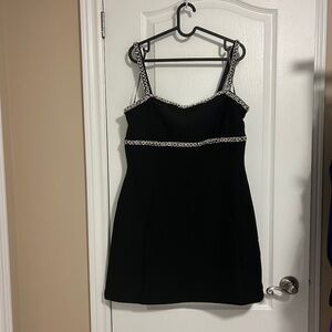 EVER NEW Embellished Mini Dress